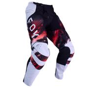 Pantalon Cross FOX 180 Kairos Blanc/rouge fluorescent34 Blanc,rouge fluorescent