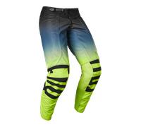 FOX Airline Reepz Pantalon Motocross, noir-jaune, taille 28