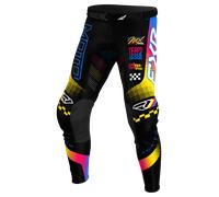 Pantalon Cross FXR Podium Gladiator 26 Noir/Bleu/Razz34 Noir,Bleu,Razz