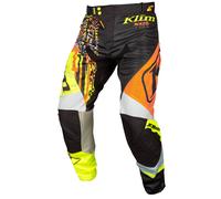 Pantalon cross KLIM XC LITE DIGITAL CHAOS ORANGE 2022