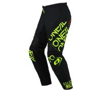 ONeal Element Static S25, pantalon en textile 32 Noir/Jaune Néon Noir/Jaune Néon