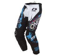 Pantalon cross O'Neal ELEMENT YOUTH - VILLAIN - WHITE