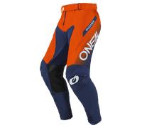 ONeal Mayhem Hexx S25, pantalon en textile 30 Bleu Foncé/Orange Bleu Foncé/Orange