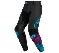Pantalon Cross O'Neal Mayhem Scarz Noir/Bleu38 Noir,Bleu
