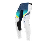 Shot Aerolite HVA Pantalons de motocross, bleu, taille 30 pour homme