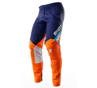 Shot Contact Tracer Pantalon de motocross, bleu-orange, taille 26 pour homme