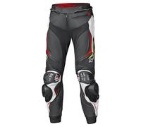 Pantalon cuir HELD Grind II noir-blanc-rouge 50