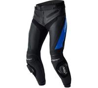 Pantalon cuir moto RST Tractech Evo D3O - bleu & bleu & noir XL