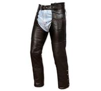 Pantalon Cuir Vachette Chaps Unisex Motard Moto Cheval Equitation Texa