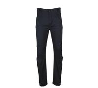 Pantalon cuisinier élastiqué cotés ceinture doublée tissu éponge GRILL NOIR - LMA LEBEURRE - 1449 38