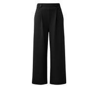 Pantalon culotte en jersey interlock femme QS Noir 42