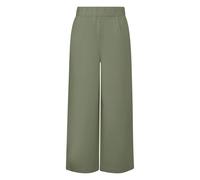 Pantalon culotte en sergÃ© avec pli femme s.Oliver Vert 32