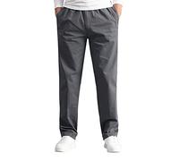 Pantalon Cyclisme Homme Noir Velour Elastique Ample Délavé Boyfriend Devant Sportswear Senior Effiloché Plaquée Rayures Vent Canard Imprime Bretelles Morphologie Tailles Vetements