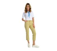 Pantalon dÃ©contractÃ© femme Greenpoint Regular January Jaune 42
