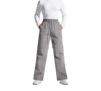 Pantalon d'activité de plein air pour femme avec jambes zippées convertible entre styles long et court Pantalon en tissu polyester Pantalon de randonnée amovible pour femme, Argenté., XXL