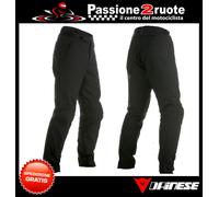 Pantalon Dainese Amsterdam Noir Black Moto Amovible Imperméable Waterproof