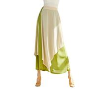 Pantalon de beach-volley pour femme - Pantalon de loisirs pour femme - Pantalon de danse classique - Pantalon long avec jambes larges - Gymnastique - Exercices de danse - Pantalon à jambes larges
