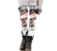 Pantalon de camouflage décontracté à la mode pour femme pantalon de yoga imprimé en verre rouge avec hauteur ajustée thermique, A-marine militaire, M