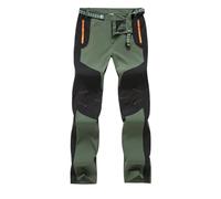 Pantalon de Chasse Homme Softshell Anti-déchirure Léger Pantalon de Travail Imperméable Sport Pantalon de Randonnée Baggy Confortable Pantalon de Montagne Hiver Thermique Élastique Pantalon de Chasse