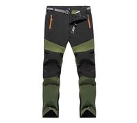 Pantalon de Chasse Homme Softshell Anti-déchirure Léger Pantalon de Travail Imperméable Sport Pantalon de Randonnée Baggy Confortable Pantalon de Montagne Hiver Thermique Élastique Pantalon de Chasse