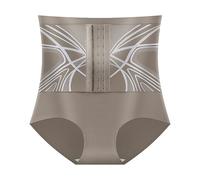 Pantalon de compression à poitrine liquide pour femme avec taille haute respirabilité, levage des hanches et façonnage du corps comme sous-vêtement de base pour cadeaux de la vie quotidienne, gris
