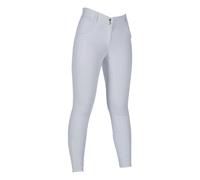 Pantalon de concours en silicone mid grip femme HKM Ari Blanc 52