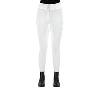 Pantalon de concours équitation full grip femme Euro-Star Aurelia Connect Blanc 38