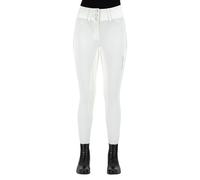 Pantalon de concours équitation full grip femme Euro-Star Aurelia Connect Blanc 44