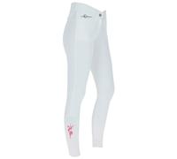 Pantalon de concours équitation Mid Grip femme Covalliero Janne Blanc 32