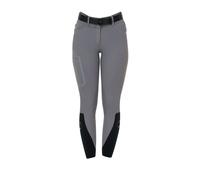 Pantalon de concours mid grip femme Equestro Ridertechnology Gris 36 IT
