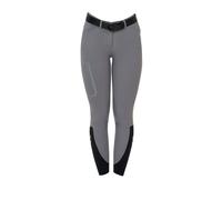 Pantalon de concours mid grip femme Equestro Ridertechnology Gris 40 IT