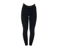 Pantalon de concours mid grip femme Equestro Ridertechnology Noir 40 IT