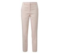 Pantalon de costume cigarette extensible Ã plis pressÃ©s femme COMMA Rose 44