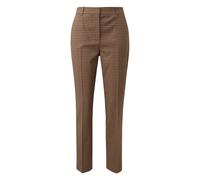 Pantalon de costume classique Ã taille mi-haute femme COMMA Marron 48