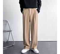 Pantalon de costume coréen ample, un must have pour votre garde-robe cette saison (4XL)