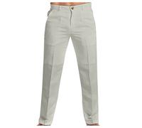 Pantalon de costume en coton pour homme, pantalon habillé formel, coupe régulière, pantalon d'affaires, pantalon de bureau, pantalon de mariage uni, pantalon de fête décontracté, pantalon droit à