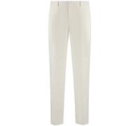 Pantalon de costume Michael Kors Pure Linen Drawstring Blanc 46