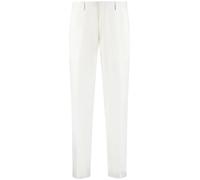 Pantalon de costume Michael Kors Pure Linen Pleated Blanc 48