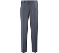 Pantalon de costume Michael Kors Stripe Tech Wool Pleated Bleu 54