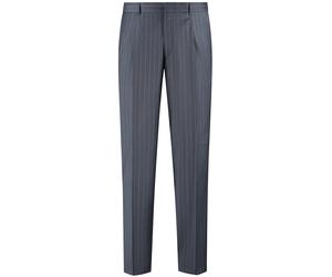 Pantalon de costume Michael Kors Stripe Tech Wool Pleated Bleu 54