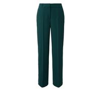 Pantalon de costume style MarlÃšne en crÃªpe Ã ceinture prÃ©formÃ©e femme COMMA Vert 38