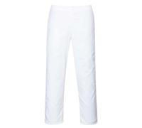 Pantalon de cuisine taille élastiquée Portwest Blanc XL
