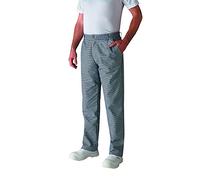 Pantalon DE Cuisine Timeo Raye Noir-blanc Robur