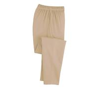 Pantalon de détente grande taille pour femme, legging confortable à taille élastique avec poches, pantalon long, pantalon de survêtement décontracté pour sortir, couleur unie, jambe droite, kaki, XXL