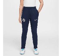 Pantalon de foot en maille Nike Dri-FIT Chelsea FC Strike Special Edition pour ado Obsidian/Apricot Agate/Guava Ice S