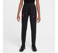 Pantalon de foot en maille Nike Dri-FIT Liverpool FC Strike Special Edition pour ado Noir/Coconut Milk/Gym Red M