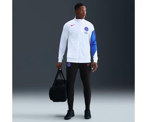 Pantalon de foot en maille Nike Dri-FIT Total 90 Paris Saint-Germain Strike 3e tenue pour homme Noir/Hyper Royal/Global Red L