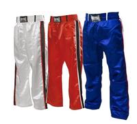 METAL BOXE Pantalon Kickboxing Rouge Taille 160cm Adulte Unisexe, 160