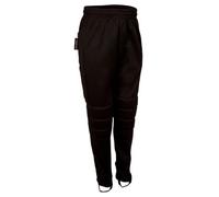 Pantalon de Gardien de But - Avento - 72KF - Noir - Taille 164 - Rembourrage en mousse 128 cm
