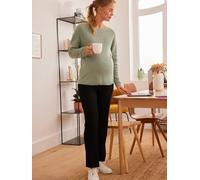 Pantalon de grossesse large pour les fêtes noir 34/36